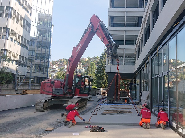 Umgebung Neubau Orion Zürich_Vonplon Strasenbau AG