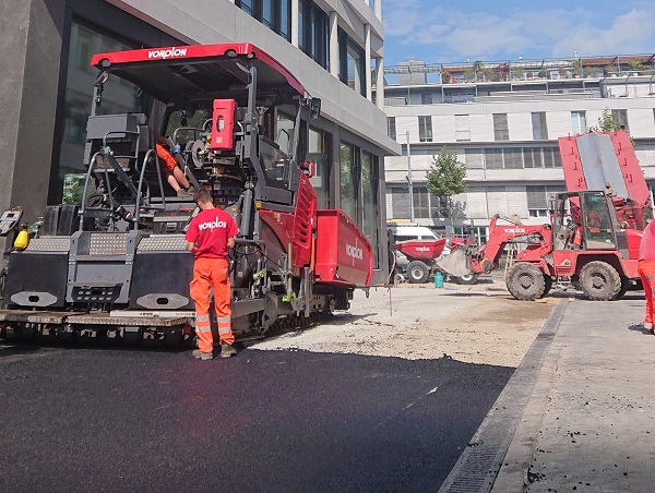 Umgebung Neubau Orion Zürich_Vonplon Strasenbau AG