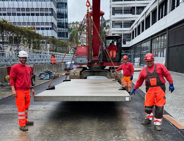 Umgebung Neubau Orion Zürich_Vonplon Strasenbau AG