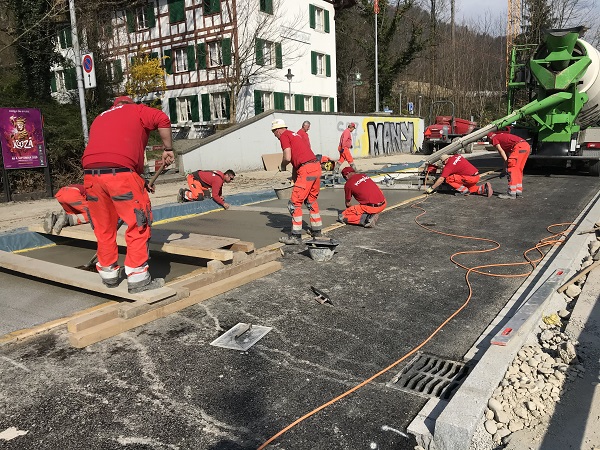 Leimbachstrasse Zürich Vonplon Strassenbau AG